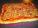 Pizza jambon champignons