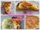 Quiche saumon pommes de terre