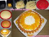 Tarte Génoise Chantilly Abricots