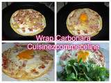 Wrap carbonara