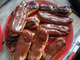 Éclairs au chocolat et au café