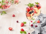 Soupe de champagne aux fruits rouges surgelés – Recette facile