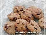 Biscuits aux canneberges et chocolat sans gluten