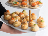 Choux salés farcis pour l’apéro