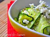 Courgettes à la feta