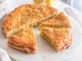 Galette des rois à la crème d’amandes au citron