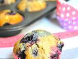 Muffins aux myrtilles