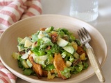 Salade au poulet karaage