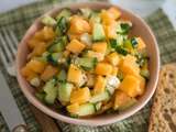 Salade de melon à la feta