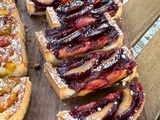 Tarte aux prunes et crème d’amande : recette facile