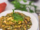 Zaalouk d’aubergines à la chermoula