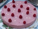 Bavarois aux framboises