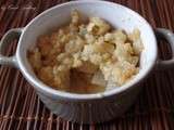 Crumble pommes - poires