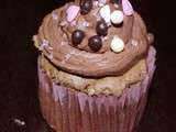 Cupcake tout chocolat