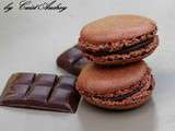 Macarons au chocolat ( selon Christophe felder)