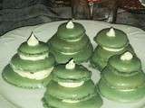 Mini sapins en macarons