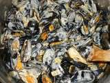 Moules au Roquefort