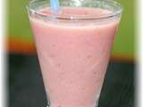 Smoothie fraises melon