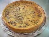 Fiches techniques : Quiche aux champignons