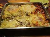 Pela (tartiflette) aux trois couleurs