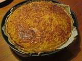 Quiche patate douce coco