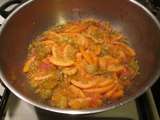 Tomates vertes et oranges, la marmelade de mamou