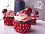 Cupcakes Cerise et Chocolat