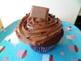 Cupcake au philadelphia milka