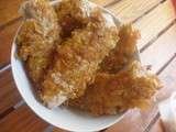 Aiguillettes de poulet aux corn-flakes