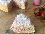 Gâteau à la fraise