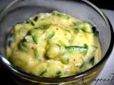 Purée de courgette au piment d'espelette