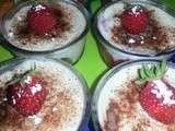 Tiramisu aux fraises