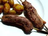 Brochettes de magret