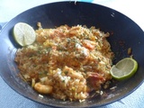 Byriani aux crevettes