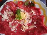 Carpaccio de boeuf