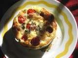 Clafoutis mozzarella tomates cerise