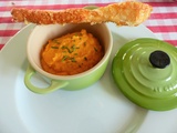 Crème de carottes au fromage frais