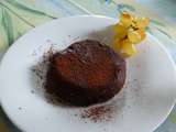 Fondant chocolat marrons sans cuisson