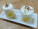 Mousse de petits suisses aux fruits exotiques