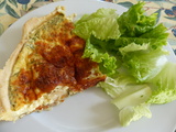 Quiche au haddock et aneth