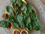 Sapin en tartelettes à la tomate