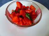 Tartare de fraises