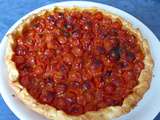 Tarte fine aux tomates cerise