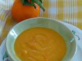 Velouté de carottes au cumin et orange