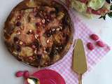 Gâteau Invisible Poire-Framboise-Praline