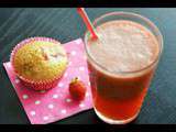 Muffins fraises / cranberries