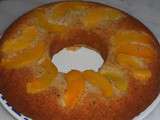 Cake~aux~peches~et~amandes