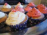 Cupcakes aux framboises