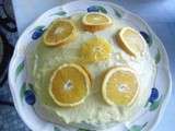 Gateau a la creme d'orange