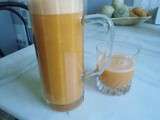 Jus de carottes-oranges-abricots